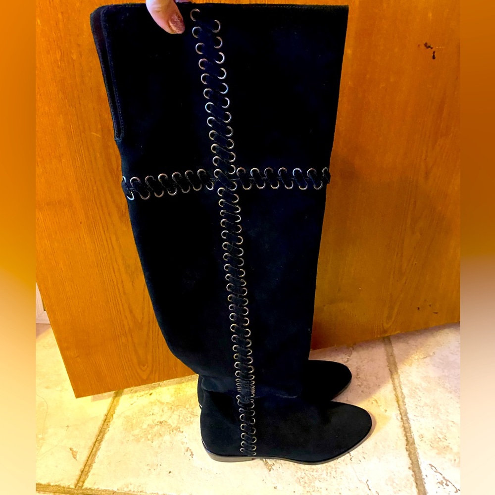 Micheal Kors suede over the knee boots 6.5 never worn